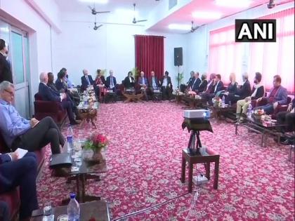 Delegation of foreign envoys meets J-K Lt Guv | Delegation of foreign envoys meets J-K Lt Guv Delegation of foreign envoys meets J-K Lt Guv | Delegation of foreign envoys meets J-K Lt Guv