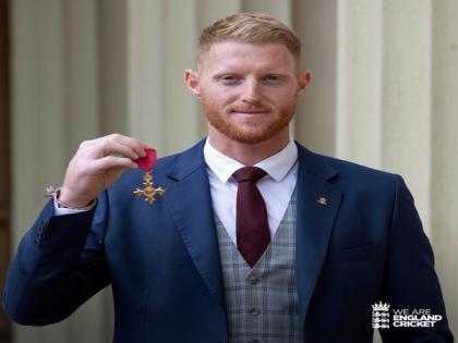 Ben Stokes awarded royal honour at Buckingham Palace | Ben Stokes awarded royal honour at Buckingham Palace