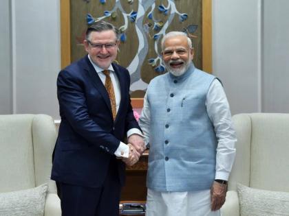 UK MP Barry Gardiner calls on PM Modi | UK MP Barry Gardiner calls on PM Modi UK MP Barry Gardiner calls on PM Modi | UK MP Barry Gardiner calls on PM Modi