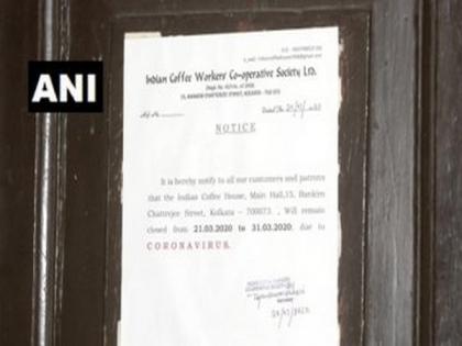 Kolkata's Indian Coffee House to remain closed till March 31 | Kolkata's Indian Coffee House to remain closed till March 31