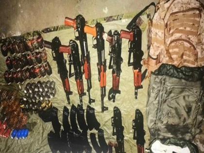 4 held after illegal arms recovered in J-K's Sopore | 4 held after illegal arms recovered in J-K's Sopore