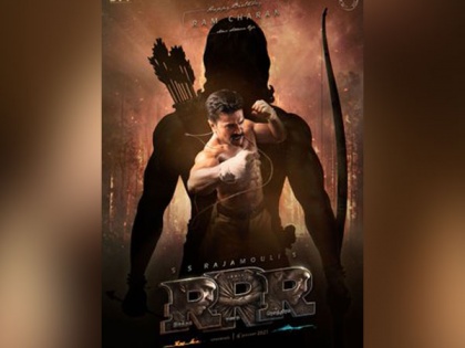 Rajamouli unveils first look of Ram Charan's character from 'RRR' | Rajamouli unveils first look of Ram Charan's character from 'RRR'