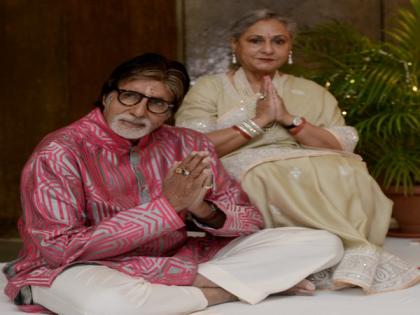 Big B thanks fans for wishes on wife Jaya's birthday | Big B thanks fans for wishes on wife Jaya's birthday