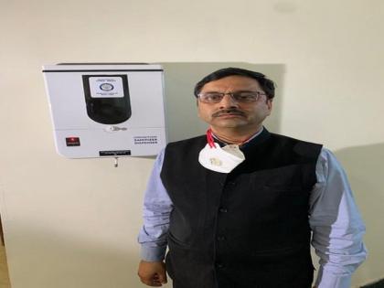 DRDO develops contactless sanitiser dispenser to prevent spread of COVID-19 | DRDO develops contactless sanitiser dispenser to prevent spread of COVID-19 DRDO develops contactless sanitiser dispenser to prevent spread of COVID-19 | DRDO develops contactless sanitiser dispenser to prevent spread of COVID-19