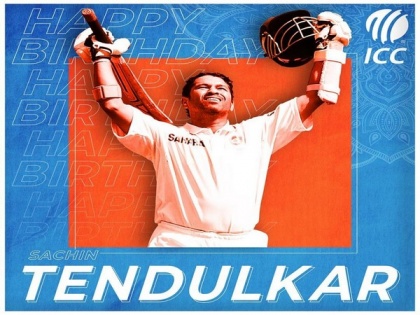 ICC wishes 'most prolific batsman' Sachin Tendulkar on his 47th birthday | ICC wishes 'most prolific batsman' Sachin Tendulkar on his 47th birthday