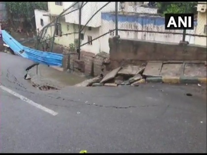 Sidewall of storm drain in Bengaluru's Pattegarhpalya area collapses amid heavy rain | Sidewall of storm drain in Bengaluru's Pattegarhpalya area collapses amid heavy rain
