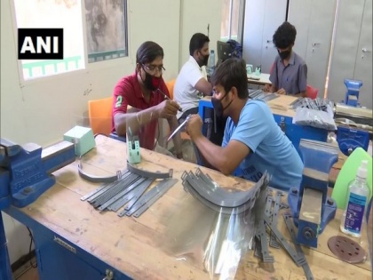 COVID-19: IIT Jammu develops face-shield that can be produced on mass scale | COVID-19: IIT Jammu develops face-shield that can be produced on mass scale