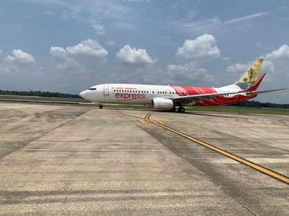 First Air India Express repatriation flight departs for Abu Dhabi | First Air India Express repatriation flight departs for Abu Dhabi