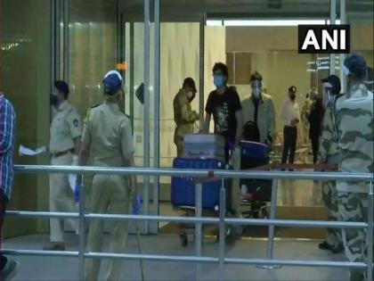 First evacuation flight with 326 Indians from UK lands in Mumbai | First evacuation flight with 326 Indians from UK lands in Mumbai First evacuation flight with 326 Indians from UK lands in Mumbai | First evacuation flight with 326 Indians from UK lands in Mumbai