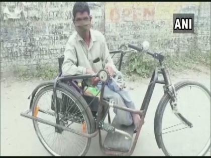 Differently-abled beggar in Pathankot spends all to help needy, PM lauds him in 'Mann Ki Baat' | Differently-abled beggar in Pathankot spends all to help needy, PM lauds him in 'Mann Ki Baat'