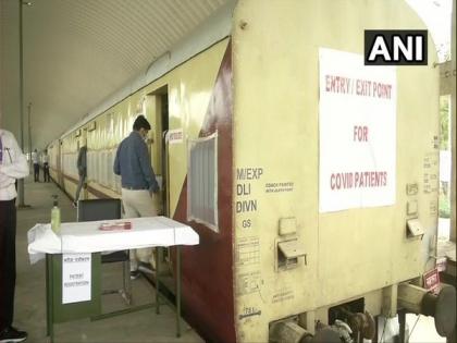 10 railway coaches converted into isolation ward for COVID-19 patients at Shakur Basti station | 10 railway coaches converted into isolation ward for COVID-19 patients at Shakur Basti station