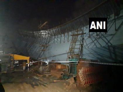 Mumbai: 9 labourers injured after portion of under-construction flyover collapsed | Mumbai: 9 labourers injured after portion of under-construction flyover collapsed