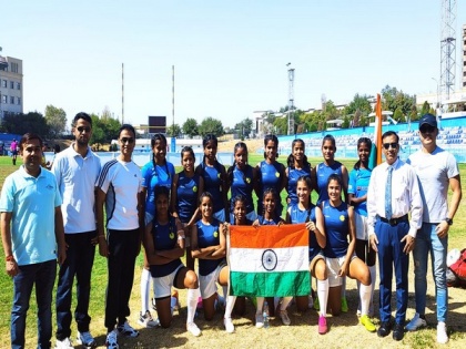 Odisha felicitates Indian U18 girls rugby team after they won silver in Asia Sevens Championship | Odisha felicitates Indian U18 girls rugby team after they won silver in Asia Sevens Championship