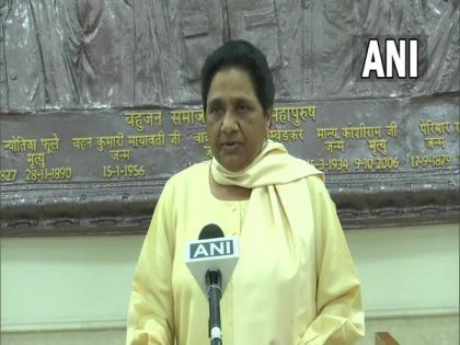 Mayawati questions Congress silence on death of Dalit man in Rajasthan's Hanumangarh | Mayawati questions Congress silence on death of Dalit man in Rajasthan's Hanumangarh