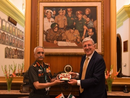 Indian Army Chief meets Italian Envoy, discusses bilateral cooperation | Indian Army Chief meets Italian Envoy, discusses bilateral cooperation