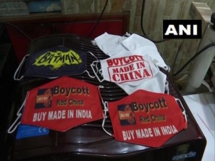 People in Jammu buy 'Boycott China' face masks | People in Jammu buy 'Boycott China' face masks