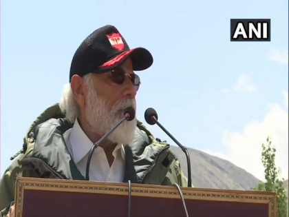 Tales of bravery displayed by 14 Corps will echo everywhere: PM Modi in Ladakh | Tales of bravery displayed by 14 Corps will echo everywhere: PM Modi in Ladakh