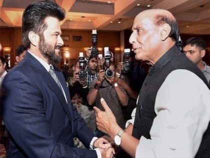 'Your fitness & personality have always been admirable': Anil Kapoor to Defence Min Rajnath Singh | 'Your fitness & personality have always been admirable': Anil Kapoor to Defence Min Rajnath Singh