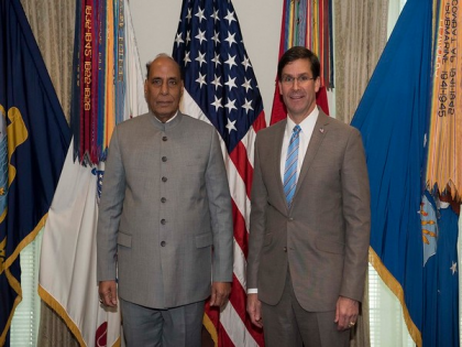 Rajnath holds talks with US counterpart Esper, discusses defence cooperation | Rajnath holds talks with US counterpart Esper, discusses defence cooperation
