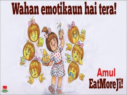 'Eat-More-Ji!': Amul celebrates World Emoji Day with new comic strip | 'Eat-More-Ji!': Amul celebrates World Emoji Day with new comic strip
