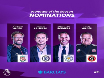Jurgen Klopp, Frank Lampard among four nominated for Premier League's Manager of the Season award | Jurgen Klopp, Frank Lampard among four nominated for Premier League's Manager of the Season award