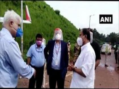 MoS Muraleedharan visits plane crash site at Kozhikode airport | MoS Muraleedharan visits plane crash site at Kozhikode airport MoS Muraleedharan visits plane crash site at Kozhikode airport | MoS Muraleedharan visits plane crash site at Kozhikode airport