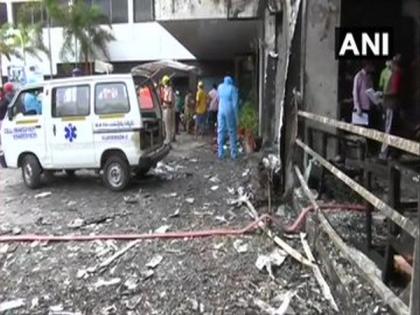 Death toll in Vijayawada fire incident rises to 10 | Death toll in Vijayawada fire incident rises to 10 Death toll in Vijayawada fire incident rises to 10 | Death toll in Vijayawada fire incident rises to 10