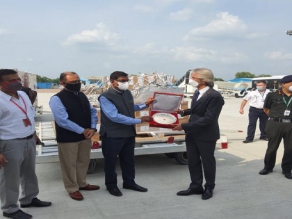 France donates ventilators, COVID-19 testing kits to India | France donates ventilators, COVID-19 testing kits to India