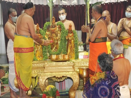 Andhra Pradesh: Annual Pavithrotsavam ritual starts amid COVID-19 pandemic | Andhra Pradesh: Annual Pavithrotsavam ritual starts amid COVID-19 pandemic