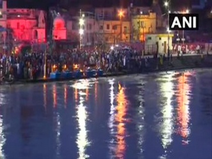 Several parts of Ayodhya illuminated ahead of August 5 Ram temple bhoomi pujan | Several parts of Ayodhya illuminated ahead of August 5 Ram temple bhoomi pujan