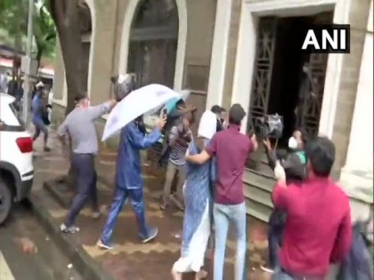 Rhea reaches ED office after her request to postpone recording of statement gets rejected | Rhea reaches ED office after her request to postpone recording of statement gets rejected