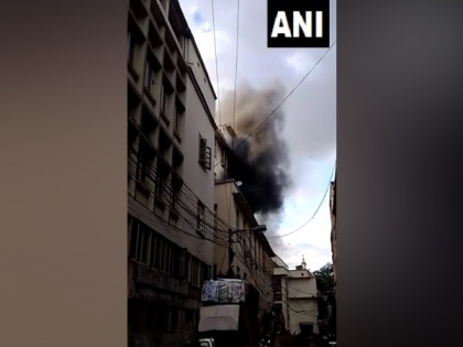 Fire breaks out at building on Pollock Street in Kolkata | Fire breaks out at building on Pollock Street in Kolkata