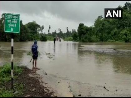After heavy rain, Chattisgarh's Sukma flooded | After heavy rain, Chattisgarh's Sukma flooded