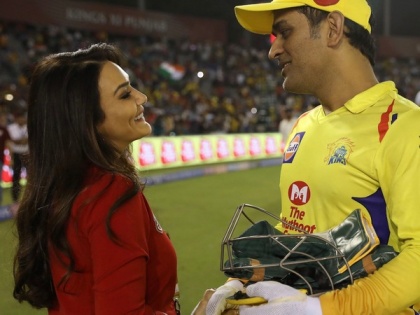 Preity Zinta thanks Dhoni for 'all the incredible memories', shares throwback picture | Preity Zinta thanks Dhoni for 'all the incredible memories', shares throwback picture