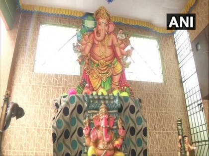 Chennai woman decks up home with Lord Ganesha, COVID-19 decorations | Chennai woman decks up home with Lord Ganesha, COVID-19 decorations