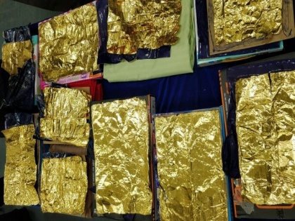 Chennai Air Customs seizes 1.45 kg gold from passenger arriving from Dubai | Chennai Air Customs seizes 1.45 kg gold from passenger arriving from Dubai