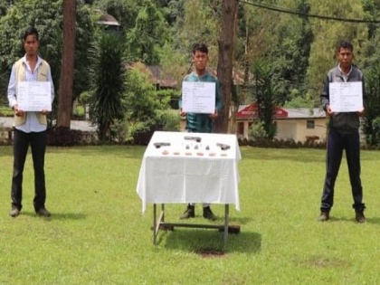 Three ULFA(I) cadres held in Arunachal, arms seized | Three ULFA(I) cadres held in Arunachal, arms seized