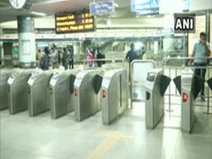 With 'Do not sit here' stickers, no cash transactions Delhi Metro services resume with strict protocols | With 'Do not sit here' stickers, no cash transactions Delhi Metro services resume with strict protocols