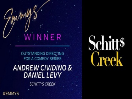 Andrew Cividino, Dan Levy win Emmy 2020 for helming 'Schitt's Creek' | Andrew Cividino, Dan Levy win Emmy 2020 for helming 'Schitt's Creek'