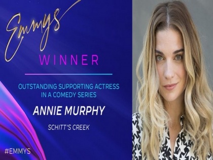 Emmys 2020: Annie Murphy wins 'Outstanding Supporting Actress' for Schitt's Creek | Emmys 2020: Annie Murphy wins 'Outstanding Supporting Actress' for Schitt's Creek