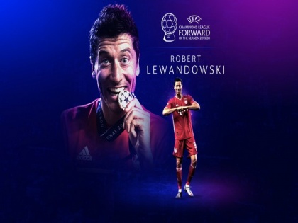 Robert Lewandowski wins Forward of Season award for 2019/20 UEFA Champions League | Robert Lewandowski wins Forward of Season award for 2019/20 UEFA Champions League