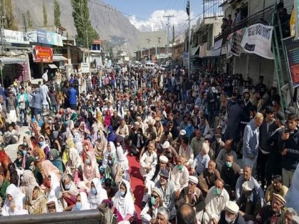Amid Pak Army chief's visit to PoK, locals take to streets demanding release of '14 sons of Hunza' | Amid Pak Army chief's visit to PoK, locals take to streets demanding release of '14 sons of Hunza'