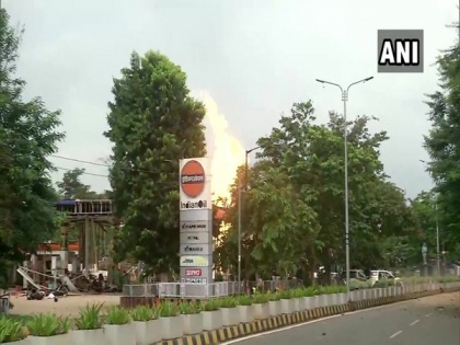 Three injured as fire breaks out at petrol pump in Bhubaneswar | Three injured as fire breaks out at petrol pump in Bhubaneswar
