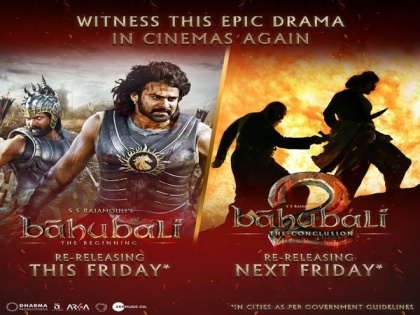 SS Rajamouli's 'Baahubali' to re-release in theatres | SS Rajamouli's 'Baahubali' to re-release in theatres