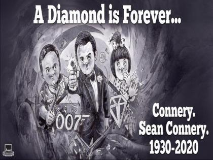 A diamond is forever: Amul pays tribute to 'original' James Bond Sean Connery | A diamond is forever: Amul pays tribute to 'original' James Bond Sean Connery A diamond is forever: Amul pays tribute to 'original' James Bond Sean Connery | A diamond is forever: Amul pays tribute to 'original' James Bond Sean Connery