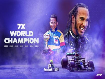 Hamilton wins 7th Formula One championship, equals Schumacher's record | Hamilton wins 7th Formula One championship, equals Schumacher's record Hamilton wins 7th Formula One championship, equals Schumacher's record | Hamilton wins 7th Formula One championship, equals Schumacher's record