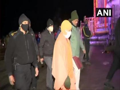 Yogi Adityanath, Trivendra Singh Rawat arrive at Kedarnath temple to offer prayers | Yogi Adityanath, Trivendra Singh Rawat arrive at Kedarnath temple to offer prayers Yogi Adityanath, Trivendra Singh Rawat arrive at Kedarnath temple to offer prayers | Yogi Adityanath, Trivendra Singh Rawat arrive at Kedarnath temple to offer prayers