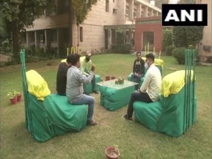 Furniture made of paddy stubble at Punjab Agriculture University grab eyeballs | Furniture made of paddy stubble at Punjab Agriculture University grab eyeballs Furniture made of paddy stubble at Punjab Agriculture University grab eyeballs | Furniture made of paddy stubble at Punjab Agriculture University grab eyeballs