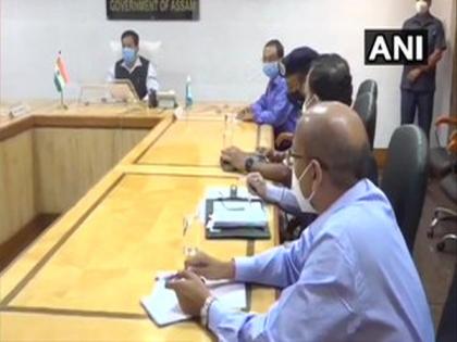 Assam CM reviews situation at Assam-Mizoram border | Assam CM reviews situation at Assam-Mizoram border Assam CM reviews situation at Assam-Mizoram border | Assam CM reviews situation at Assam-Mizoram border