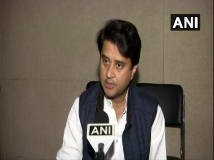 Scindia thanks people of MP for clear mandate in favour of BJP | Scindia thanks people of MP for clear mandate in favour of BJP Scindia thanks people of MP for clear mandate in favour of BJP | Scindia thanks people of MP for clear mandate in favour of BJP